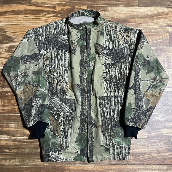 Scent Lok Realtree Camouflage Hunting Outdoors Full Zip Jacket Men's Size Large - Picture 2 of 11